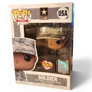 Funko PoP! Military US Army Soldier Vinyl Figure Female African American